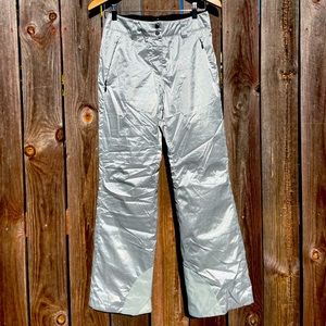 Silver Metallic Fera ski pant